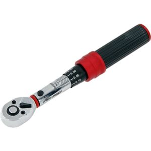 Neilsen Torque Wrench 1 - 6Nm 1/4" Square Drive Reversible Ratchet Spanner Tool Neilsen Torque Wrench 1 - 6Nm 1/4" Square Drive Reversible Ratchet Spanner Tool