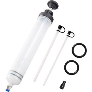 TEHTUY Oil Syringe, Oil Suction Syringe - 500cc Transfer Pump, Oil Suction Pump, Gear Oil and Brake Fluid and Antifreeze Extractor - Hand Pump Transfer Tool TEHTUY Oil Syringe, Oil Suction Syringe - 500cc Transfer Pump, Oil Suction Pump, Gear Oil and Brake Fluid and Antifreeze Extractor - Hand Pump Transfer Tool