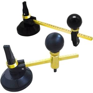 TEHTUY Professional circular glass cutter with adjustable settings and secure suction cup (300 mm) TEHTUY Professional circular glass cutter with adjustable settings and secure suction cup (300 mm)