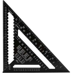 TOOLIVE Professional Metric Triangle Square, 30cm High Precision Carpenter Square, Aluminum Alloy Carpentry Angle Ruler Woodworking Measuring Tool Speed TOOLIVE Professional Metric Triangle Square, 30cm High Precision Carpenter Square, Aluminum Alloy Carpentry Angle Ruler Woodworking Measuring Tool Speed