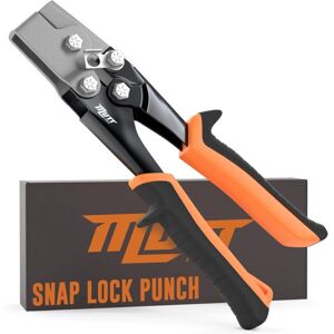 YS-YALOTRS Professional Snap Lock Punch - Heavy Duty Sheet Metal Notcher with Safety Lock - End Cap Crimper for Gutters - Essential Gutter Clamping Tool YS-YALOTRS Professional Snap Lock Punch - Heavy Duty Sheet Metal Notcher with Safety Lock - End Cap Crimper for Gutters - Essential Gutter Clamping Tool