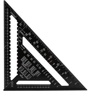 Ikodm - Promotion Professional Metric Triangle Square, 30cm/300mm High Precision Carpenter Square, Aluminum Alloy Carpentry Angle Ruler Woodworking Ikodm - Promotion Professional Metric Triangle Square, 30cm/300mm High Precision Carpenter Square, Aluminum Alloy Carpentry Angle Ruler Woodworking