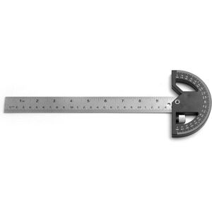 Mumu - Protractor, Measuring and Marking Ruler for Carpentry, 300 mm Stainless Steel Ruler Tool for Woodworking, 0-180 ° Angle Finder for Measuring Mumu - Protractor, Measuring and Marking Ruler for Carpentry, 300 mm Stainless Steel Ruler Tool for Woodworking, 0-180 ° Angle Finder for Measuring