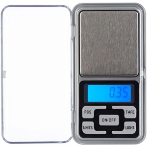 Relaxdays - 2x Digital Jewellery Scales for up to 200g, 0.01 g Steps, Tare & Counting Features, Mini Jewellery Scales, Silver Relaxdays - 2x Digital Jewellery Scales for up to 200g, 0.01 g Steps, Tare & Counting Features, Mini Jewellery Scales, Silver