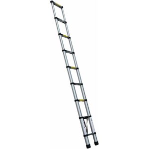 Dayplus - Retractable Climb 9 Steps Compact Save Space Extends to 2.6M / 8.5 ft Ladder Dayplus - Retractable Climb 9 Steps Compact Save Space Extends to 2.6M / 8.5 ft Ladder