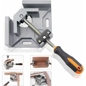 Hoopzi - Right Angle 90 ° Corner Clamp / One Hand Aluminum Angle Vise with 70mm Gap Capacity for Woodworking, Engineering, Welding, Carpenter Hoopzi - Right Angle 90 ° Corner Clamp / One Hand Aluminum Angle Vise with 70mm Gap Capacity for Woodworking, Engineering, Welding, Carpenter
