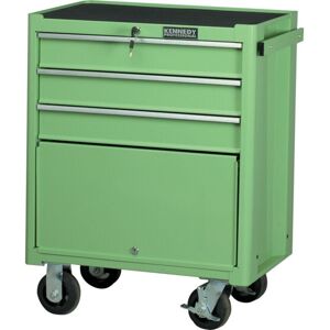 Green 3-Drawer Professional Roller Cabinet - Kennedy Green 3-Drawer Professional Roller Cabinet - Kennedy