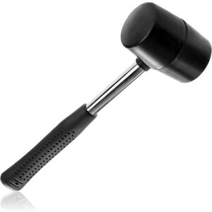 SNQ Rubber mallet as camping, tent and outdoor accessory - Camping hammer with stable and non-slip handle - Soft mallet (555 g) SNQ Rubber mallet as camping, tent and outdoor accessory - Camping hammer with stable and non-slip handle - Soft mallet (555 g)