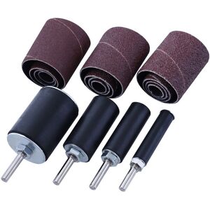 GOTRAYS Sandpaper Roll Metal Polishing and Rust Removal Wheel Sanding Head Set for Woodworking and Roots GOTRAYS Sandpaper Roll Metal Polishing and Rust Removal Wheel Sanding Head Set for Woodworking and Roots