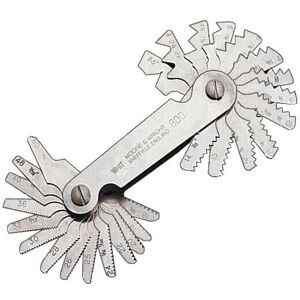 Moore & Wright 809 Metric Screw Pitch Gauge Moore & Wright 809 Metric Screw Pitch Gauge