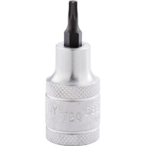 T20 x 55mm torx Socket Bit 1/2' Square Drive - Kennedy T20 x 55mm torx Socket Bit 1/2' Square Drive - Kennedy