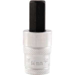 14mm x 65mm Hex Bit Socket 1/2' Square Drive - Kennedy 14mm x 65mm Hex Bit Socket 1/2' Square Drive - Kennedy