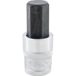 19mm x 70mm Hex Bit Socket 1/2' Square Drive - Kennedy 19mm x 70mm Hex Bit Socket 1/2' Square Drive - Kennedy