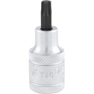 T40 x 55mm torx Socket Bit 1/2' Square Drive - Kennedy T40 x 55mm torx Socket Bit 1/2' Square Drive - Kennedy