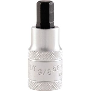 Kennedy 3/8" A/F x 55mm Hex Bit Socket 1/2" Square Drive Kennedy 3/8" A/F x 55mm Hex Bit Socket 1/2" Square Drive