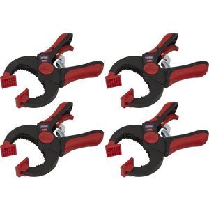 Sealey - RC504 Ratchet Clamp Set 45mm 4pc Sealey - RC504 Ratchet Clamp Set 45mm 4pc