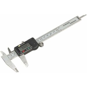 Digital Vernier Caliper 0-150mm(0-6) AK962EV - Sealey Digital Vernier Caliper 0-150mm(0-6) AK962EV - Sealey