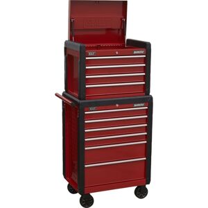 Sealey AP3410STACK Superline PRO® Topchest & Rollcab Combination 10 Drawer Sealey AP3410STACK Superline PRO® Topchest & Rollcab Combination 10 Drawer