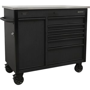 Sealey - AP4206BE Superline pro® Mobile Tool Cabinet with Power Tool Charging Drawer 1120mm Sealey - AP4206BE Superline pro® Mobile Tool Cabinet with Power Tool Charging Drawer 1120mm