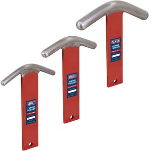 Sealey Mw15 Curved T-Dollies - Sheet Metal Forming Tool Sealey Mw15 Curved T-Dollies - Sheet Metal Forming Tool