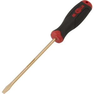 Sealey Ns094 Beryllium Copper Slotted Screwdriver - Non-Sparking Sealey Ns094 Beryllium Copper Slotted Screwdriver - Non-Sparking