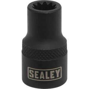 VSE0490 Brake Caliper Socket 3/8'Sq Drive 8mm 11-Point - Sealey VSE0490 Brake Caliper Socket 3/8'Sq Drive 8mm 11-Point - Sealey
