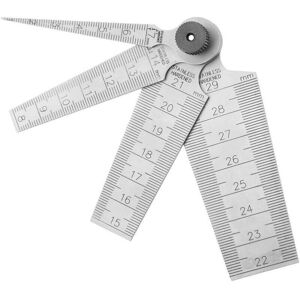TORMATOR Set Conical Gauge Tool for Welding Cone Probe Caliper, Stainless Steel, 17mm, 814mm, 1521mm, 2229mm, Multiple Measurements TORMATOR Set Conical Gauge Tool for Welding Cone Probe Caliper, Stainless Steel, 17mm, 814mm, 1521mm, 2229mm, Multiple Measurements
