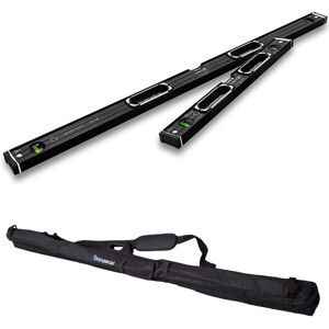 Stabila Limited Edition 196-2 Dark Shadow Spirit Levels + Bag 40 183cm 16 72Inch Stabila Limited Edition 196-2 Dark Shadow Spirit Levels + Bag 40 183cm 16 72Inch