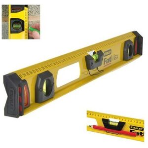 Stanley STA143553 1-43-553 FatMax I Beam Level 3 Vial 60cm Spirit Level Stanley STA143553 1-43-553 FatMax I Beam Level 3 Vial 60cm Spirit Level
