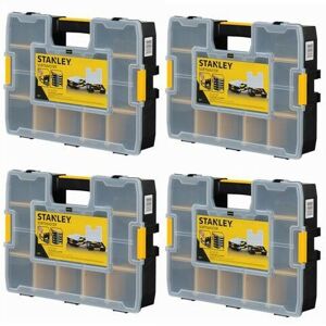 Stanley 1-94-745 Sortmaster Organiser Four Pack Connectable STA194745 Stanley 1-94-745 Sortmaster Organiser Four Pack Connectable STA194745