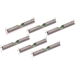 Stanley 80mm Aluminium Line Level STA042287 Bricklaying Tool 0-42-287 x6 Stanley 80mm Aluminium Line Level STA042287 Bricklaying Tool 0-42-287 x6