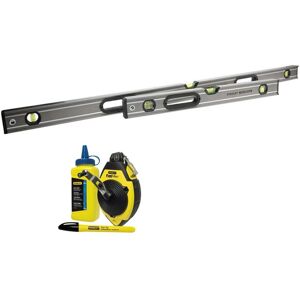 Stanley - FatMax 600mm and 1200mm Spirit Levels and Chalk Line 0-43-648 0-43-624 Stanley - FatMax 600mm and 1200mm Spirit Levels and Chalk Line 0-43-648 0-43-624
