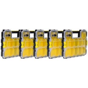 Stanley Fatmax Shallow Pro Organiser STA197517 1-97-517 Five Pack Tool Storage Stanley Fatmax Shallow Pro Organiser STA197517 1-97-517 Five Pack Tool Storage