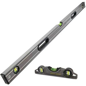 Stanley - STA043672 FatMax Box Beam Spirit Level 180cm + Torpedo 0-43-624 0-43-609 Stanley - STA043672 FatMax Box Beam Spirit Level 180cm + Torpedo 0-43-624 0-43-609