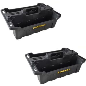 Stanley - STA172359 Tool Organisers X2 Tote Tray Carrier Tray STST1-72359 1-72-359 Stanley - STA172359 Tool Organisers X2 Tote Tray Carrier Tray STST1-72359 1-72-359