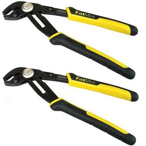 Stanley Twin Set FatMax Groove Joint Waterpump Plier 200mm 8"" 0-84-647 STA084647 Stanley Twin Set FatMax Groove Joint Waterpump Plier 200mm 8"" 0-84-647 STA084647