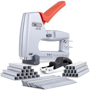 Tacwise Staple Gun Nail Gun Stapler 5 in 1 & Staple Remover & 6000 Fixings 1765 Tacwise Staple Gun Nail Gun Stapler 5 in 1 & Staple Remover & 6000 Fixings 1765