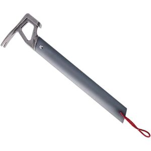 YMYNY Tent Hammer Aluminum Camping Mallet Puller Lightweight Multifunctional Tool for Hiking Awning Tent Peg Gray YMYNY Tent Hammer Aluminum Camping Mallet Puller Lightweight Multifunctional Tool for Hiking Awning Tent Peg Gray