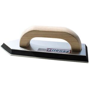 Tileasy - 245mm x 102mm Angled Grout Float with Wooden Handle - AGF2 Tileasy - 245mm x 102mm Angled Grout Float with Wooden Handle - AGF2