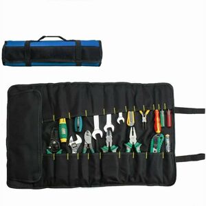DEWDAT Tool Roll Bag, 37 Pocket Tool Bags, Multi-Purpose Tool Roll Up Bag, Tool Wrap Roll Organisers, Portable Tool Pouch, Screwdriver Spanner Roll Tools DEWDAT Tool Roll Bag, 37 Pocket Tool Bags, Multi-Purpose Tool Roll Up Bag, Tool Wrap Roll Organisers, Portable Tool Pouch, Screwdriver Spanner Roll Tools
