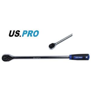 US PRO 1/4"" Ratchet Wrench Quick Release Straight Long Ratchet 305MM 72T 4242 US PRO 1/4"" Ratchet Wrench Quick Release Straight Long Ratchet 305MM 72T 4242