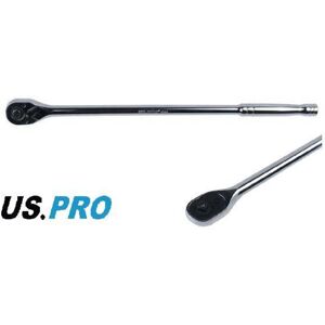 US PRO 3/8"" Ratchet Wrench Quick Release Straight Long Ratchet 457MM 72T 4246 US PRO 3/8"" Ratchet Wrench Quick Release Straight Long Ratchet 457MM 72T 4246