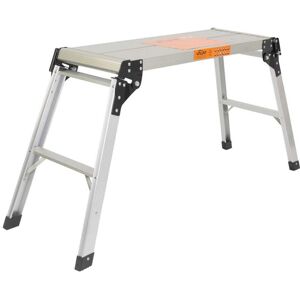 Aluminium Work Platform 825mm x 300mm Folding Long Hop Up Step V2006006 - Vaunt Aluminium Work Platform 825mm x 300mm Folding Long Hop Up Step V2006006 - Vaunt