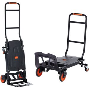 Mophorn - vevor Aluminum Hand Truck, 2 in 1, 300 lbs Load Capacity, Heavy Duty Industrial Convertible Folding Hand Truck and Dolly, Utility Cart Mophorn - vevor Aluminum Hand Truck, 2 in 1, 300 lbs Load Capacity, Heavy Duty Industrial Convertible Folding Hand Truck and Dolly, Utility Cart