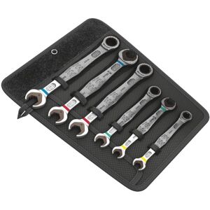 Wera 05020022001 - Ratcheting combination / double open-end wrenches set, 6 pieces Wera 05020022001 - Ratcheting combination / double open-end wrenches set, 6 pieces