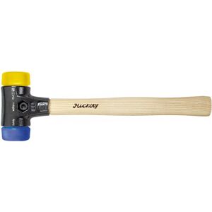 Wiha - Soft-faced hammer'Safety' medium soft/hard with hickory wooden handle, round hammer face 40, 325 mm (26654) Wiha - Soft-faced hammer'Safety' medium soft/hard with hickory wooden handle, round hammer face 40, 325 mm (26654)