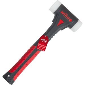 Wiha - FibreBuzz® soft-faced hammer without recoil, very hard with exchangeable polyamide hammer face i plastic fiberglass handle, 40, 320 mm (44598) Wiha - FibreBuzz® soft-faced hammer without recoil, very hard with exchangeable polyamide hammer face i plastic fiberglass handle, 40, 320 mm (44598)