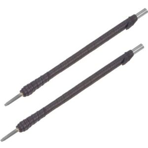 GOTRAYS Wood Chisels Knife 2mm Tungsten Carbide Flat Tip Carving Woodworking Hand Tool 150mm Length with Leather Cloth Handle 2pcs GOTRAYS Wood Chisels Knife 2mm Tungsten Carbide Flat Tip Carving Woodworking Hand Tool 150mm Length with Leather Cloth Handle 2pcs