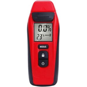 MEMKEY Wood Moisture Meter, 9V dc Mini Portable Digital Moisture Tester Detector (No Battery) Fast and Accurate Measurement MEMKEY Wood Moisture Meter, 9V dc Mini Portable Digital Moisture Tester Detector (No Battery) Fast and Accurate Measurement