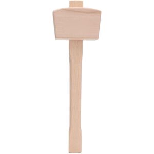 TEHTUY Wooden Mallet, Beech Wood Carving Solid Wood Non-Destructive Percussion Wooden Hammer Handle Wooden Woodworking Hand Tool TEHTUY Wooden Mallet, Beech Wood Carving Solid Wood Non-Destructive Percussion Wooden Hammer Handle Wooden Woodworking Hand Tool
